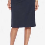 Pendleton Midnight Navy Wool Pencil Skirt Photo 0
