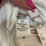 ANDIE  The Ibiza One Piece Rib Swimsuit White size‎ M NWT Photo 6