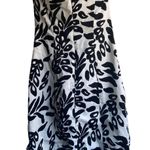 White House Black Market BW Strapless Dress | Floral Design | Fit and Flare White House Black Photo 1