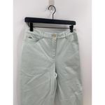 St. John Sport by Marie Gray Light Green Jeans Size 8 Photo 1