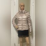 Calvin Klein  Women's Beige Puffer Jacket Photo 4