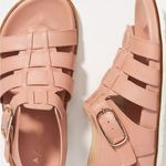 Anthropologie SA by  Fisheman‎ Sandals Buckle Straps Pink Shoes Size US 7 Womens Photo 14
