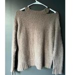 Anthropologie Moth by Size Small Cozy Cut-Out Shoulder Sweater Photo 5
