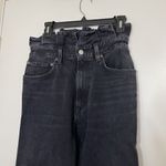 AGOLDE lettuce waist High waist black wash 90's denim jeans size US 29 Photo 2