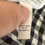 Madewell  Short-Sleeve Wrap Top in Gingham Check Size S Small Photo 7