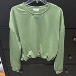 Green cropped bubble crew Size M Photo 0