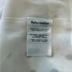 Reformation New with tags Zaria Smocked Bodice Polka Dot Mini Dress Photo 4