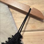 Alex Evenings  Black Textured Maxi Dress Size 4 Photo 2