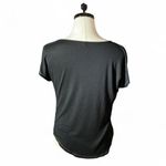 Y2K Skinny Minnie Womens Star Print T Shirt Top Black Tan Casual Short Sleeve S Photo 1