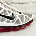 Nike Air Women Max 2011+ White Pink Running Shoes Size Y7/Women 9 Photo 1