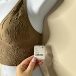 Free People Candy Seamless Bra Sand Women's XS/S NEW Photo 2