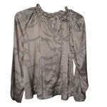 H&M Long Sleeve Off White and Black Blouse Size XS NWT Photo 1