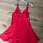 Wild Fable  red satin and lace dress Photo 1