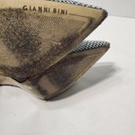 Gianni Bini  Pumps Black White Herringbone Dress shoes Heels sz 8M career Photo 5