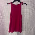 Gap  Softspun Twist-Knot Hem Tank Top Pink Size XS SOFT Photo 1