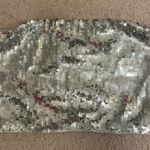Sequin Tube Top Silver Size M Photo 0