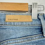 GRLFRND  Karolina Button Fly Skinny Jeans Womens 25 Distressed Light Wash Denim Photo 7