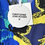 NWT Christopher John Rogers for Target 8 Floral Puff Sleeve babydoll Dress Blue Photo 3
