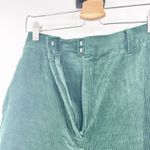 & Other Stories & Other Stories Womens Holiday Party Corduroy Wide Leg Pants Size 4 Forest Green Photo 6
