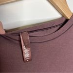 SKIMS  Stretch Cotton Jersey T-shirt Bodysuit In Garnet Photo 4