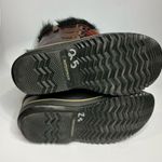 Sorel Joan of Ark Premium red leather boots size 8.5 Photo 10