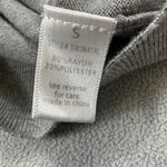 Active USA  Cardigan Sweater Womens Small Gray V-Neck Button Front Knitwear Photo 4