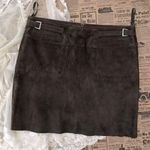 Genuine Leather Suede Mini Skirt Size undefined Photo 0