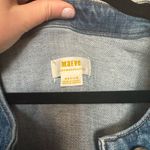 Anthropologie  Maeve Coco patch pocket denim jacket Photo 4