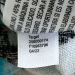 Target Future Collective Wrap Cargo Skirt Womens Size 12 Linen Blue Ditsy Floral NEW‎ Photo 12