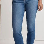 Madewell NEW  Petite Curvy Stovepipe‎ Jeans in Leaside Wash, 32P Photo 0
