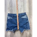 Madewell  Size 30 High-Rise Long Denim Shorts: Contrast Yoke‎ Edition Photo 5