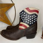 Womens JB Dillon USA Cowboy Boots Leather American Flag size B. Photo 9
