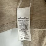 Wilfred  Free size small long‎ sleeve shirt top oatmeal tan color crew neck Photo 3