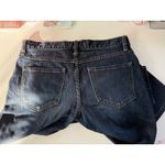 Free People  Dark Wash Jeans Women's Size 27 | Distressed | Pockets | Button Fly Photo 3