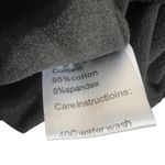 CBR Black Cutout Cold Shoulder Long Sleeve Top Size L Cotton Spandex Size L Photo 2