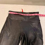 Spanx  Faux Leather Black Leggings Women’s Size S petite Photo 9