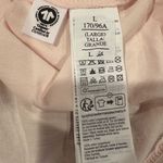 All Saints Kay Short Split Sleeve Tee in Blush Light Pink Photo 5