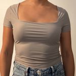 Abercrombie & Fitch abercrombie taupe bodysuit shirt Photo 0