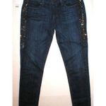 Paige NWT Womens Denim 25 Jimmy Jimmy Skinny Lange Dart Embelished Boyfriend New Photo 1