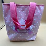 Sanrio A Cool Rare 2010 Hello Kitty Pink Bright Lightweight Tote Photo 2