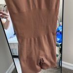 PINK - Victoria's Secret PINK Victoria’s Secret Brown Sleeveless Romper Photo 4