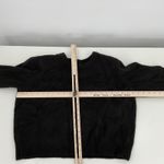 Danielle Bernstein  Black Crew Neck Long Sleeve Sweater 2X Photo 6