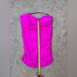 Beach Betty Pink Swimdress L Twist Front Ruched Ruffle Hem One Piece Resort Size L Photo 8