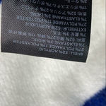 WOOLEN BLOOM,Women’s Sweater, Size Large,White with blue stripes, New with tags White Photo 11