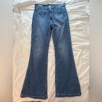 Gap  Women's High-Rise Flare Jeans in Medium Indigo Photo 3