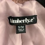 Kimberly C. Purple Teddy Bear Hoodie Open Style Size S/M Size M Photo 1