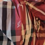 Maeve  Plaid Puff Mini Dress Red Anthropologie Short Sleeve Sweetheart NWT XL Photo 15