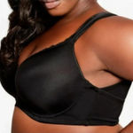 Ashley Stewart  Full Coverage Butterfly Bra Black Womens 38DDD Photo 0