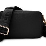 Valentino Orlandi Black Studded Double Zip Crossbody Camera Bag Photo 2
