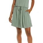 Sweaty Betty  Take It Easy Dress Drop Waist Stretch Heather Green Size Small Photo 0